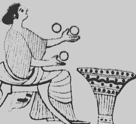 Greek juggler